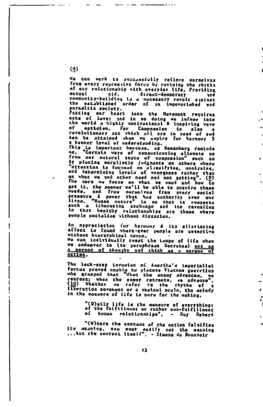£o sucessatally callere oursel cive tores by oo ek avetyiar i direct-iosacracs hs Ls o mucessary revole o Ehe sativtionel order 3 i Lo acusieie sociutr. axciey “oar Pedft laco the Movamemt raqsic acts ‘ot Toves ind in s dotng ve Infuse i ha"verta 3" Viarlly settveetonais “Tuspiring vove of opeisise. for sloa ia it Eoamunter-butld This’fa (aporcan becnuse, 43 Rensnbary rostnds ue.” “Carcatn ars of cesuatesting ol i airal stote SF comaa B placing soralistic fuigaents. v schara shers R i HeH Ve ol ocber nosé ned Sek peveinsl (B o e ot Ea R "N T L 15 ehesssner va’LL ba abfe o actbire bt e B0 § iy Lot ek i o “thore “Shere rucion toveasa: oe o satcal scale, A0 tha sgavare of 11%a 1n oars Cor the 2N Lty is the assaure PR T SE uman ralutiensaipats “(¥lhece che cantanc of che actien falsities Uts aeaning, ono must medliy eet ih Pttt A A TR A, "